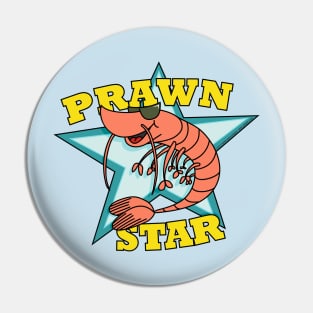 Prawn Star Pin