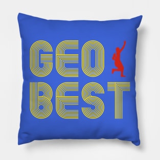 George Best Footballer Pillow