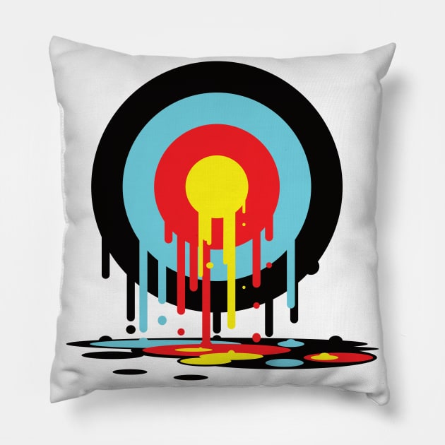 WEEPING TARGET Pillow by RCDBerlin