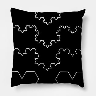 The Koch Curve Pillow