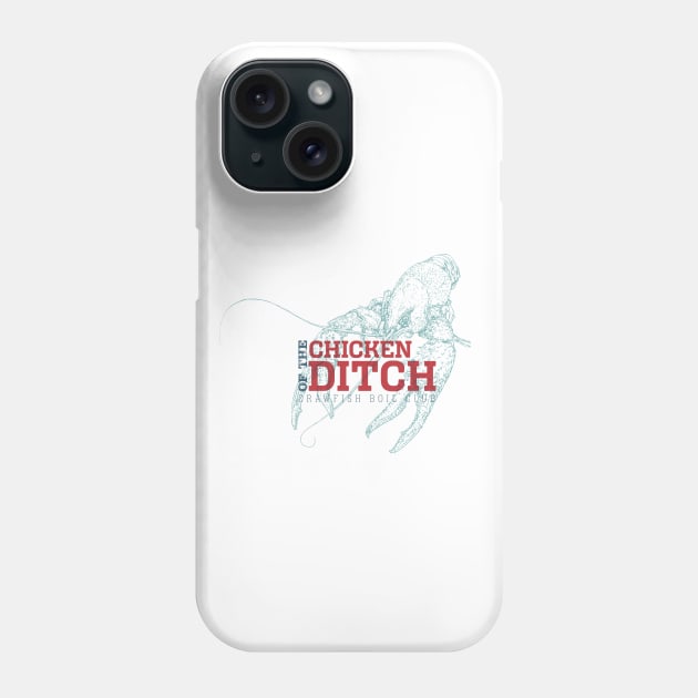 Crawfish Boil | Chicken of the Ditch Retro Vintage | Crawfish Festival | Louisiana Boil Phone Case by SW-Longwave