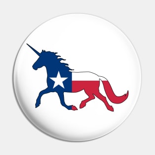 Texas Unicorn Pin