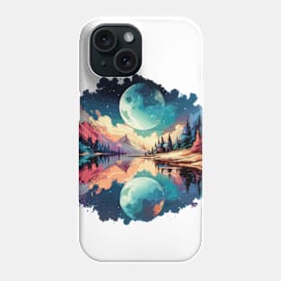 Moon Reflection Phone Case