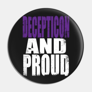 Decepticon and Proud Pin