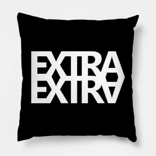 Extra Extra White Pillow