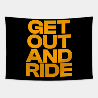 Get Out And Ride a Bicycle Tapestry