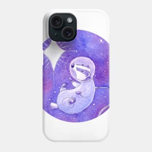 Space Badger Phone Case