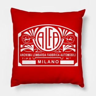 1910 Alfa Romeo Badge Pillow