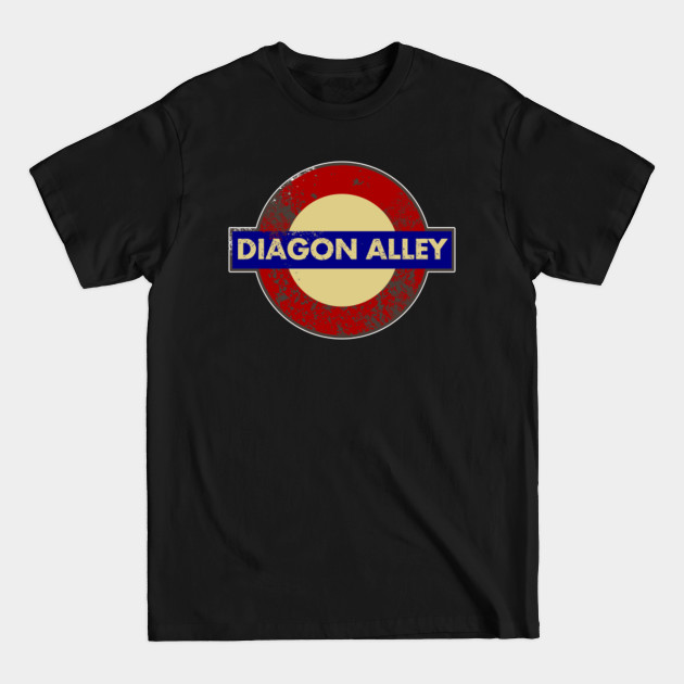 DIAGON ALLEY METRO STATION SIGN - Harry Potter - T-Shirt