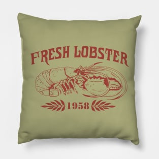 fresh lobster 1985 Pillow