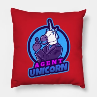 Agent Unicorn Design T-shirt Coffee Mug Apparel Notebook Sticker Gift Mobile Cover Pillow