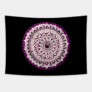 Hand drawn mandala Tapestry