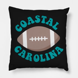 Coastal Carolina University football Pillow