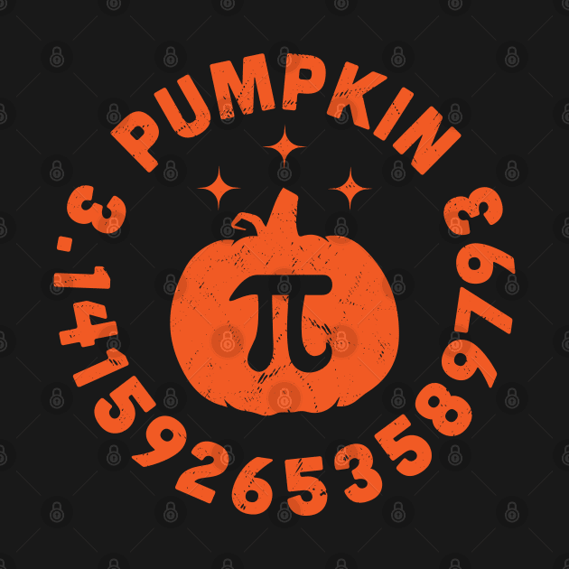 Pumpkin Pi Number 3.14 Pumpkin Pie Math by OrangeMonkeyArt