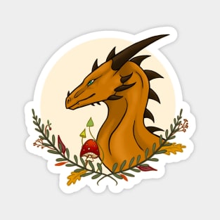 Autumn Dragon Magnet