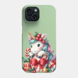 Christmas Unicorn Phone Case