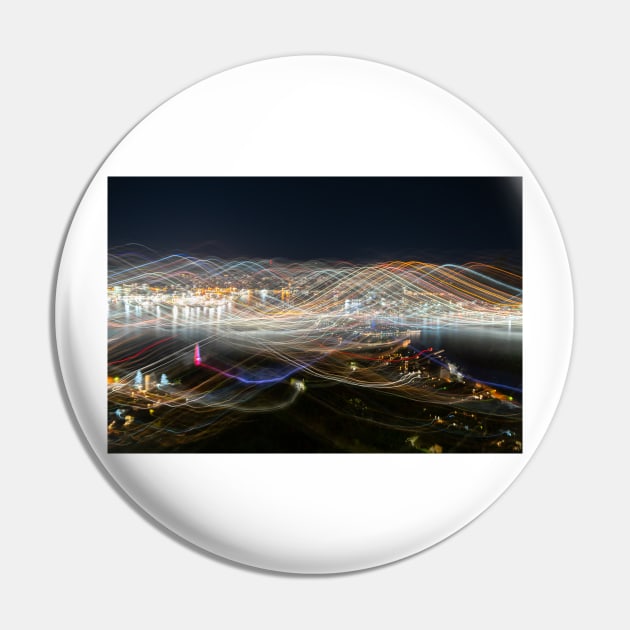 Abstract effect Wellington city urban bright night lights Pin by brians101