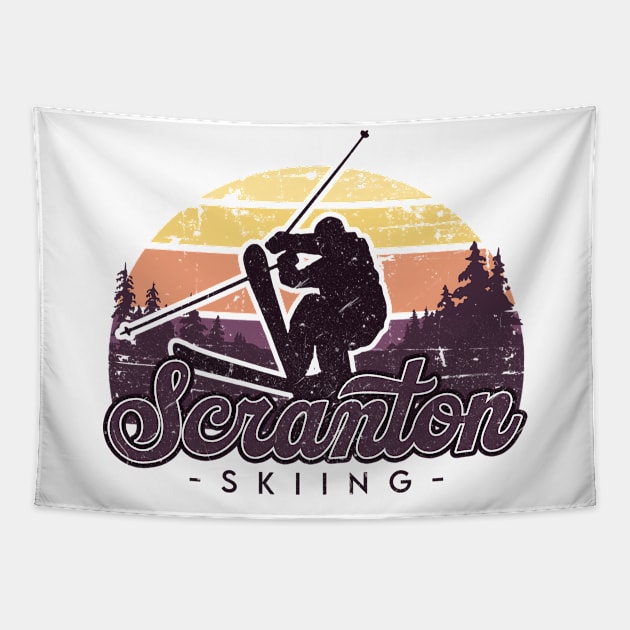 Scranton Ski trip Tapestry by SerenityByAlex