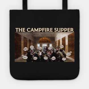 The Campfire Supper Blazing Saddles Fart Scene Tote