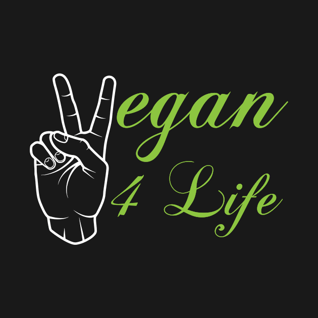 Vegan For Life by designdaking