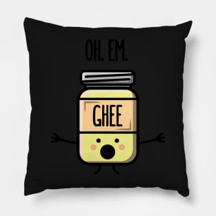 Oh Em Ghee - Funny Desi Puns Pillow