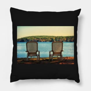 Best View Of Lake Harmony Pillow