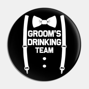 Groom Squad Groomsmen Pin