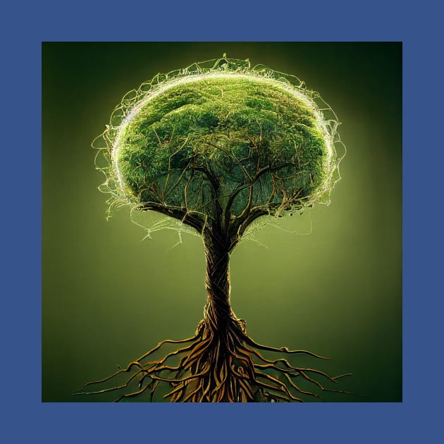 Yggdrasil World Tree of Life by Grassroots Green