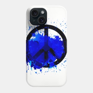 Peace of a Rainbow - Blue Phone Case