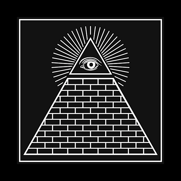 The Eye of Providence Pyramid by hobrath