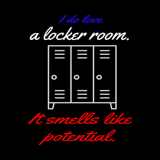 I do love a locker room. It smells like potential. by ToAnk