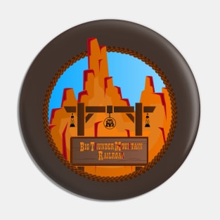 Thunder Mountain Railroad Pin