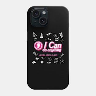 I can Do Anything Too_White Phone Case