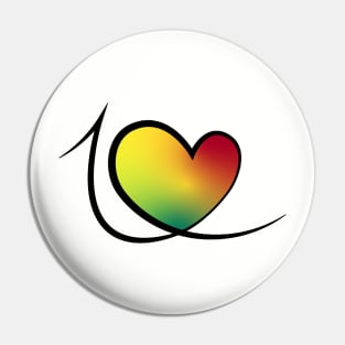 One Love Pin