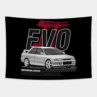 Lancer Evolution II Tapestry