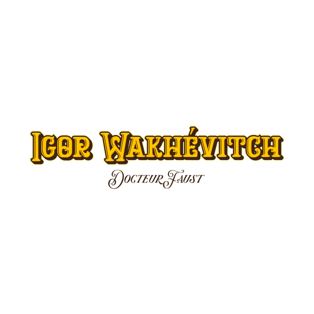 Igor Wakhévitch Docteur Faust by Delix_shop