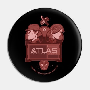 Altas Corporation Exterminators' Pin