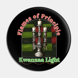 kwanzaa, flames of principle, Design Pin