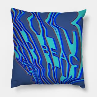 Bondi Beach Sydney New South Wales Australia action wear Pillow