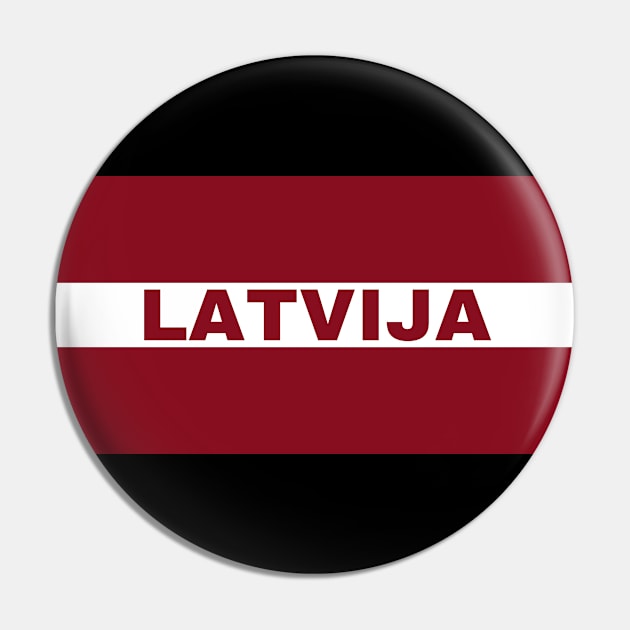 Latvija in Latvian Flag Pin by aybe7elf