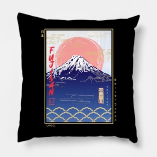 Fujisan Ukiyo-e Pillow