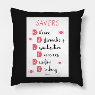 The Savers of Miracle Morning in memo Pillow