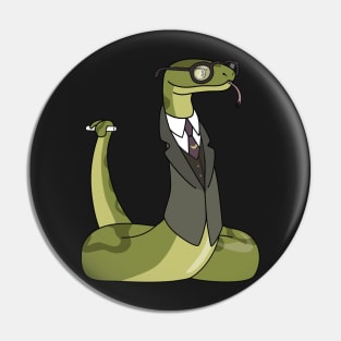 Educated Snake Pin