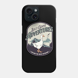 Silly Goose Back Design Phone Case