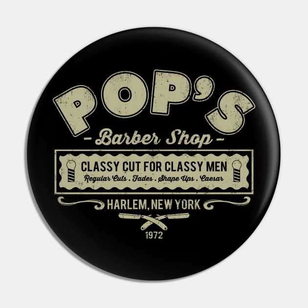 Harlem's Barber Shop Pin by pigboom