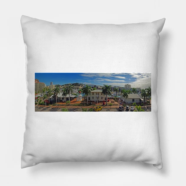 Townsville Maritme Museum Pillow by pops