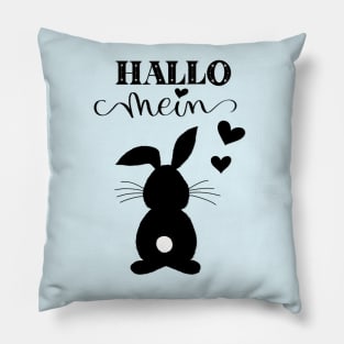 Hallo mein Hase Pillow