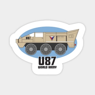 U87 from 'Joe 90' Magnet