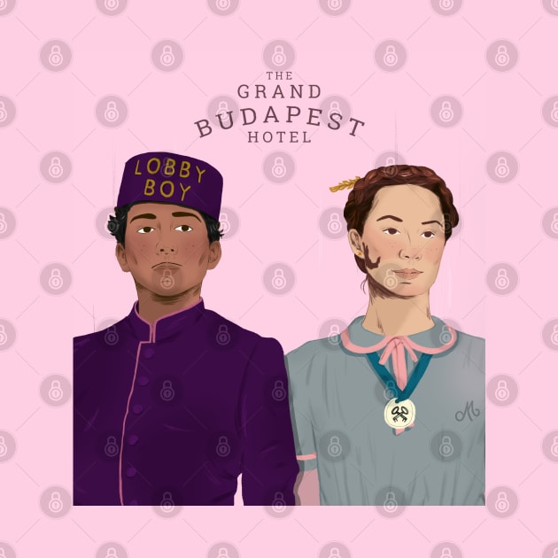 The Grand Budapest Hotel by ouiouicathy