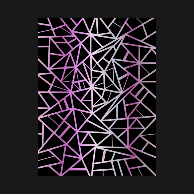 Shades Of Purple Geometric by SartorisArt1